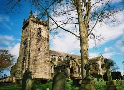 Parish church in Guiseley, Leeds LS20